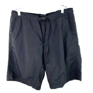 MEC Mountain Equipment Shorts Mens Size 38 Black Nylon Active Hiking Quick Dry
